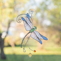Stained glass dragonfly Sister in law gifts Dragonfly wings Custom stained glass dragonfly suncatcher Grandma gifts