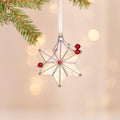 Christmas tree star stained glass suncatcher Grandparents Christmas gift Christmas tree ornaments stained glass window hangings