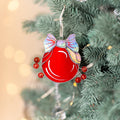 Christmas balls stained glass window hangings Christmas gifts wife Stained glass handmade Christmas gift Xmas ornaments