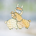 Alpaca stained glass window hangings Big sister gift Llama decor Alpaca gifts Llama stained glass suncatcher Custom stained glass pieces
