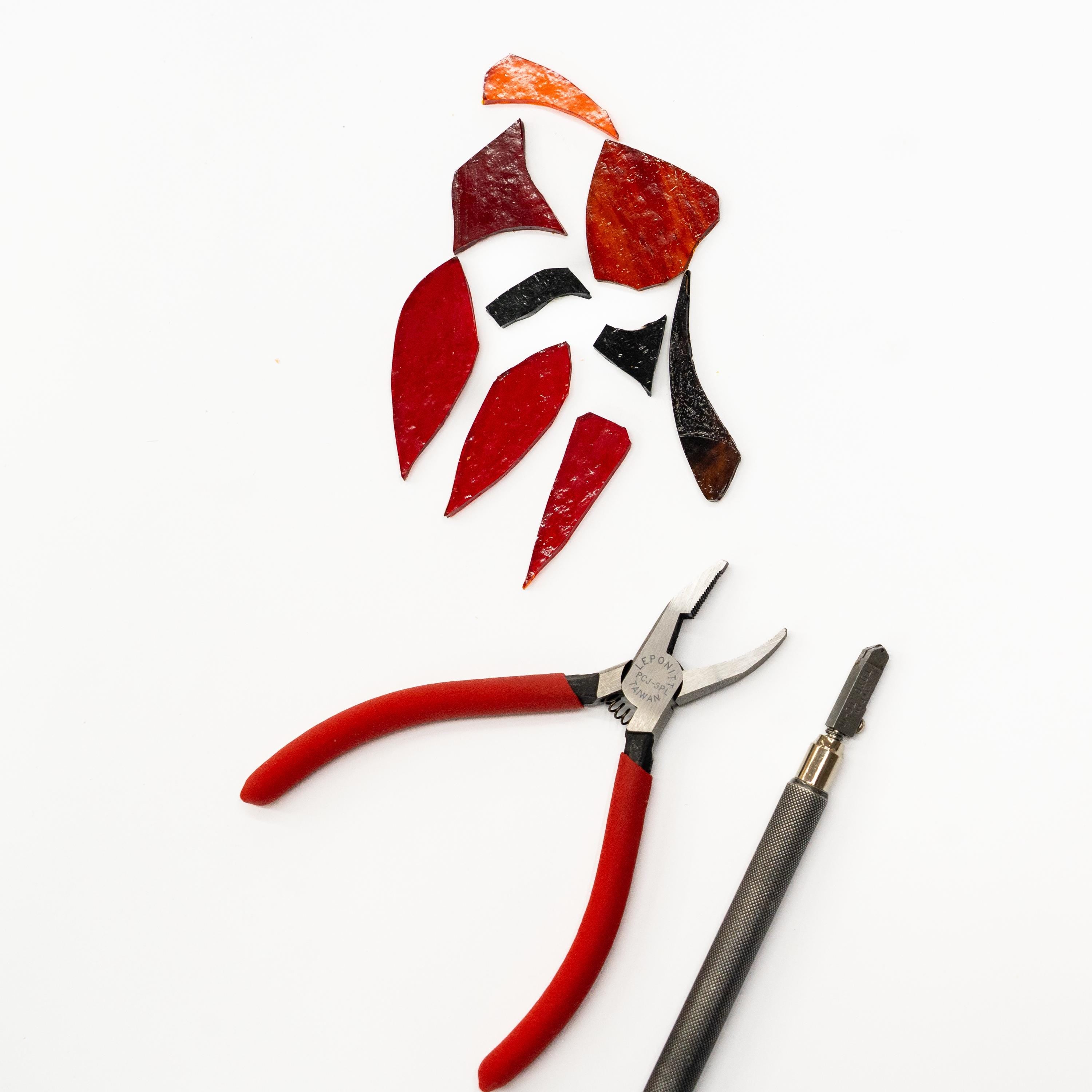 Cardinal stained glass memorial suncatcher Godmother gift Monarch butterfly stained glass window hangings Garden stakes New home gift