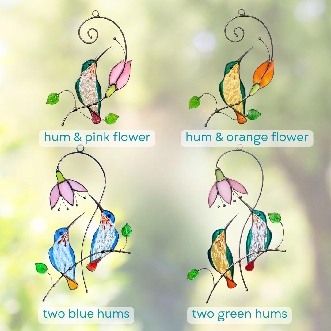 Blue jay stained glass bird suncatcher Godfather gift Bird decor stained glass window hangings Room decor aesthetic Blue jay glass ornament